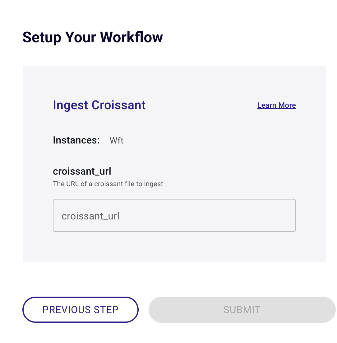 Setup Your Workflow